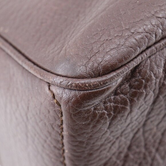 CELINE Brown Leather Bag - Picture 4 of 9